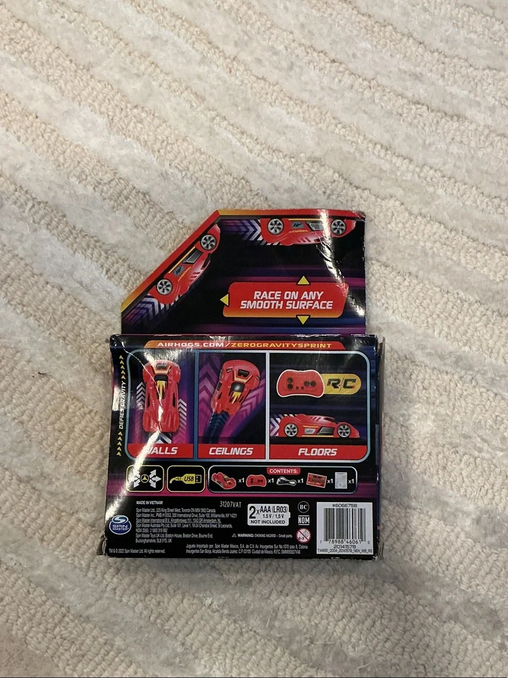 Zero Gravity Sprint Wall Climber RC Car - Red